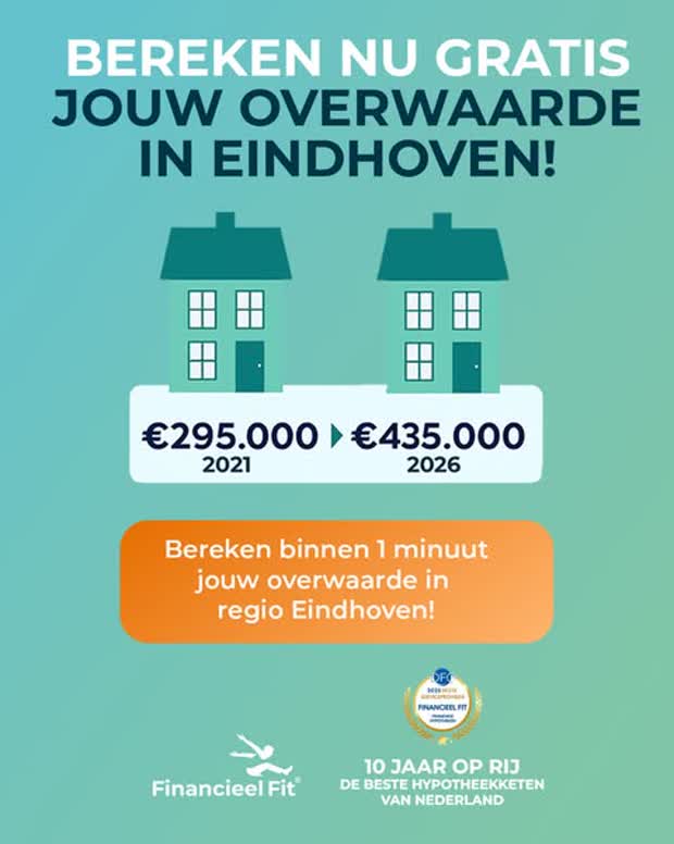Advertentiebeeld van Financieel Fit Eindhoven over overwaarde